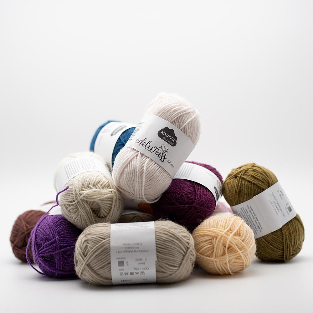 Edelweiss Alpaca 25 014 Dunkelrot