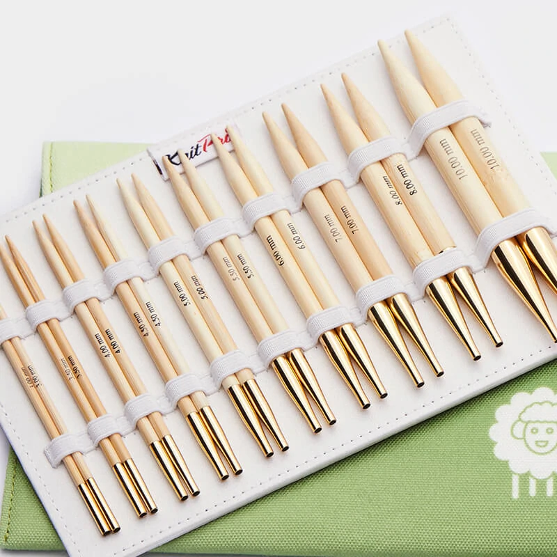 KnitPro Bamboo Deluxe set - výměnné 