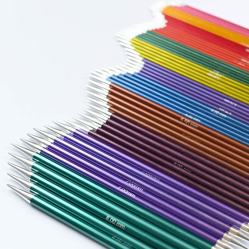 KnitPro Ponožkové jehlice ZING 3,25mm/15cm