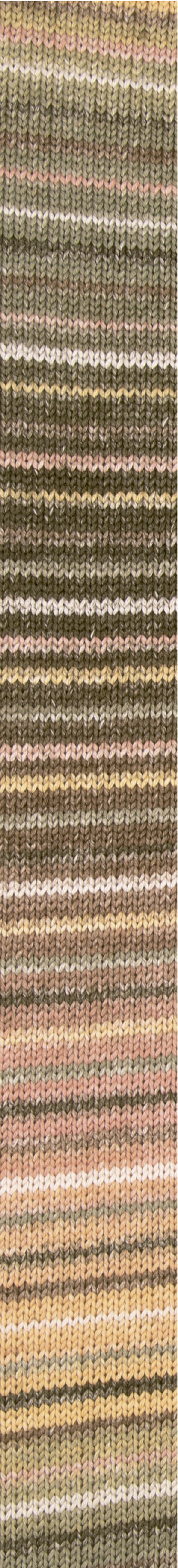 Katia Paraiso 103 Water blue-Khaki -Lemon yellow-Rose