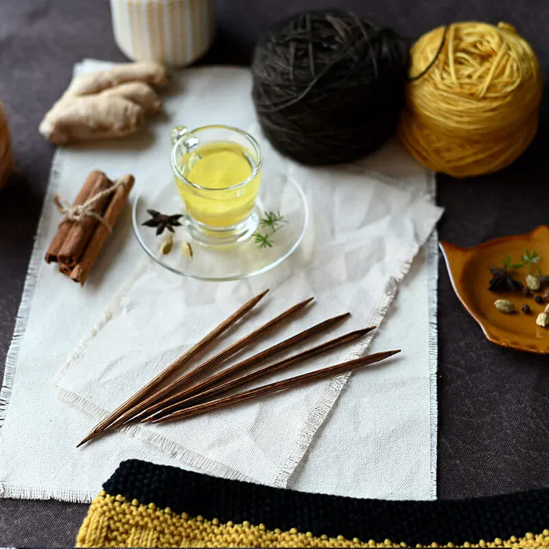 KnitPro Ponožkové jehlice Ginger 2,25mm/15cm