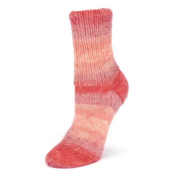Flotte Socke 4f. Cashmere-Merino 1329 apricot-lachs-rosa
