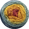 Polynesia Gradient 300 - Blue-Rose-Yellow-Orange + návod ZDARMA
