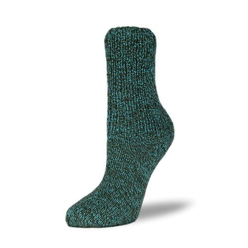 Flotte Socke 6f. Mouliné 7034 grün