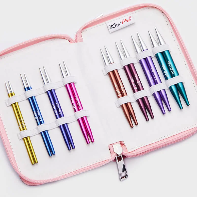 KnitPro Zing Special Intercheable Needle Set - výměnné krátké