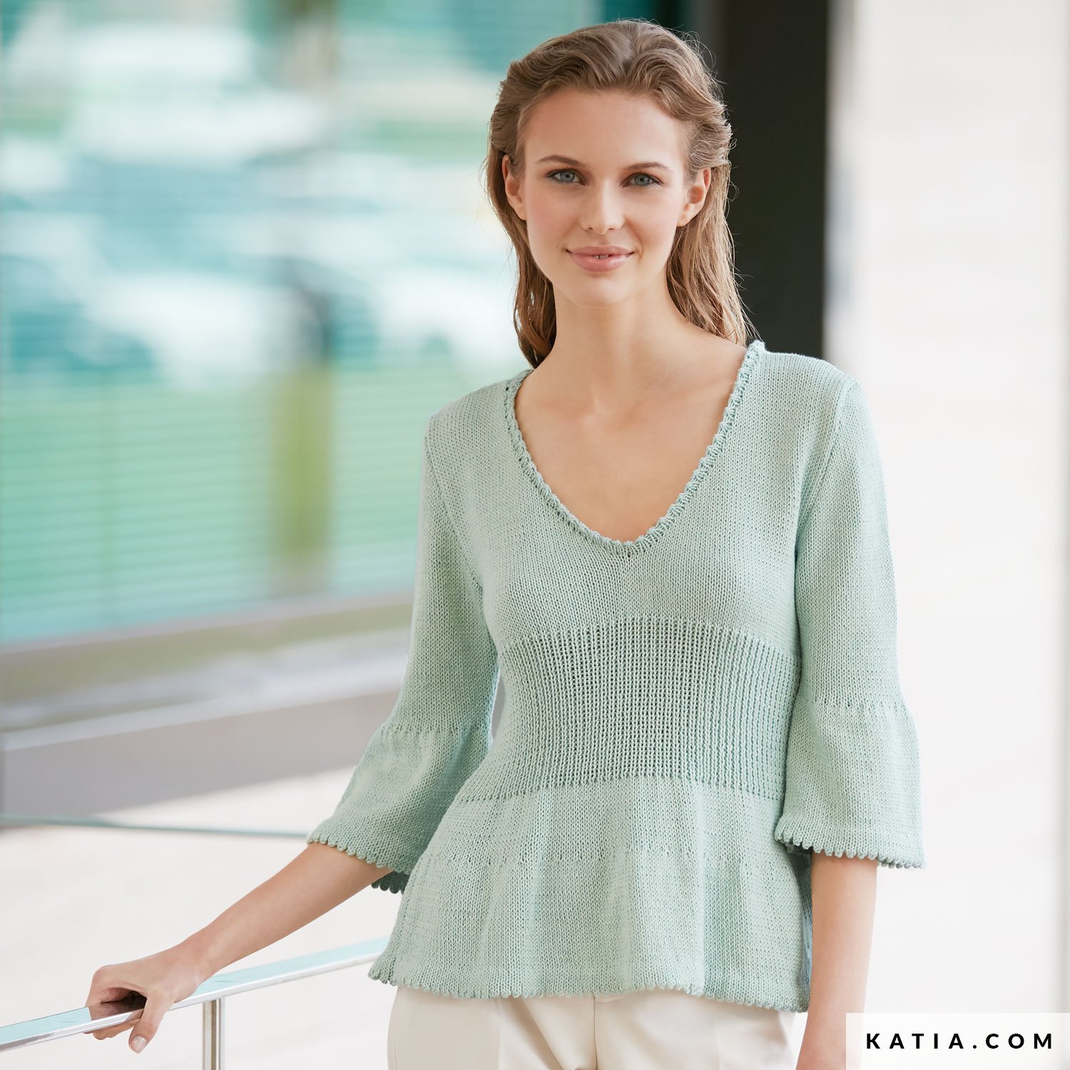 Cotton Cashmere 67 Pastel green 
