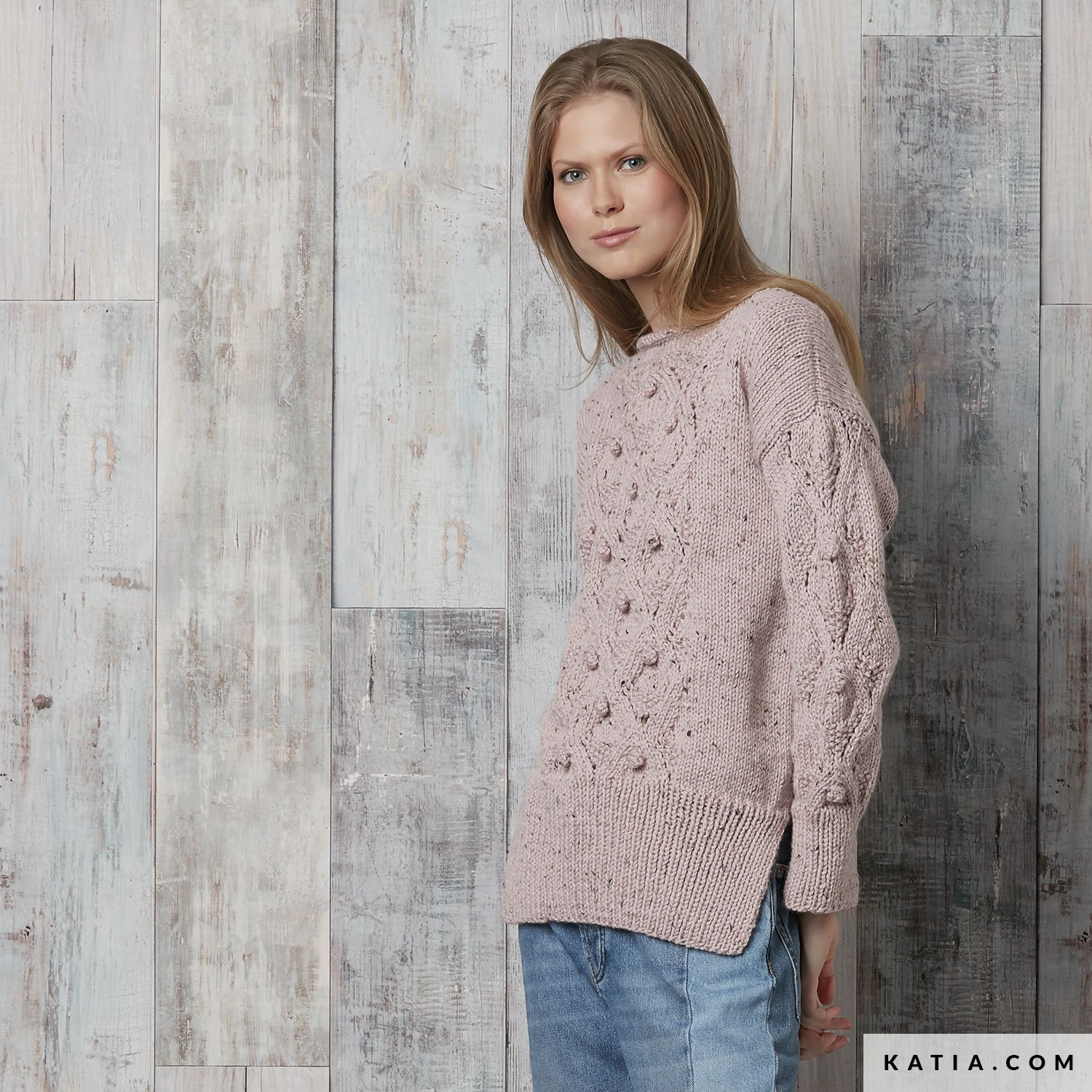 Katia Merino Tweed 312 Light pink