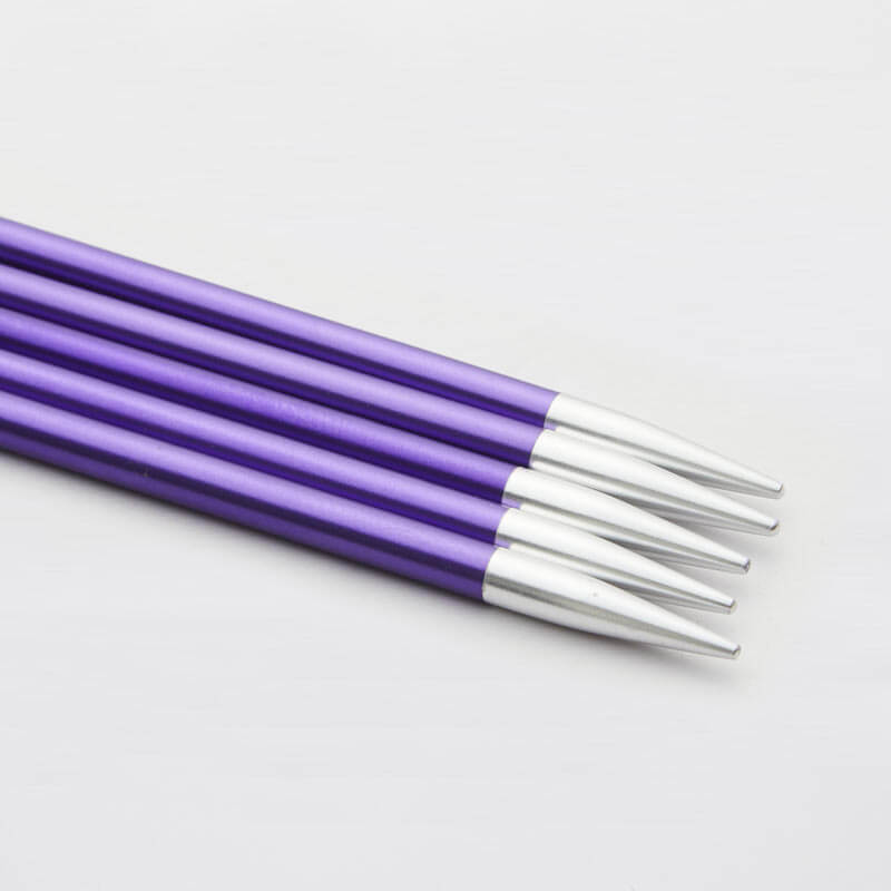 KnitPro Ponožkové jehlice ZING 3,25mm/15cm
