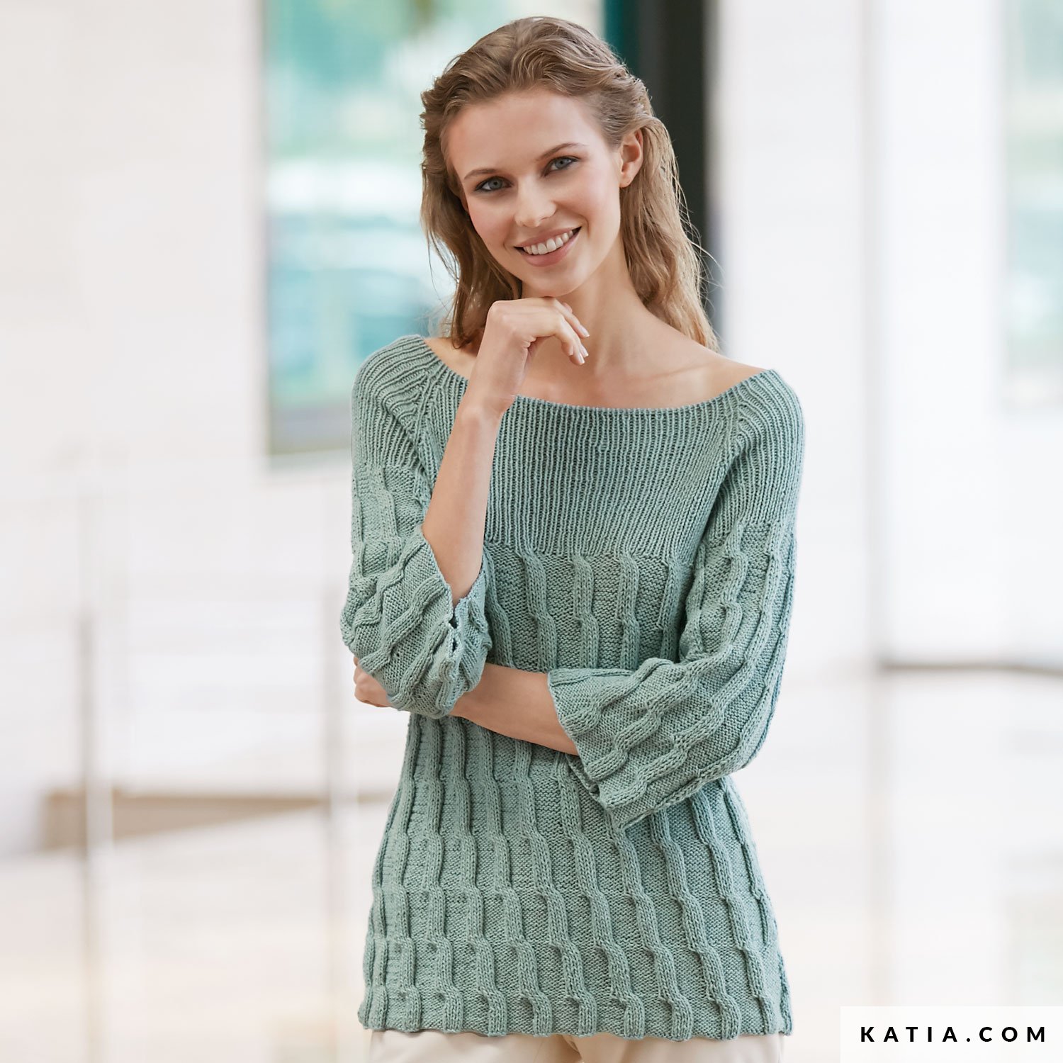 Cotton-Yak 111 Mint green