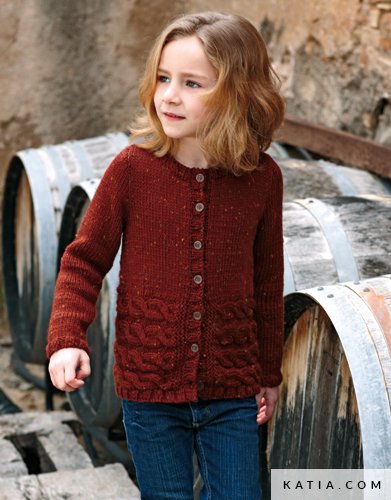 Katia Merino Tweed 407 Maroon