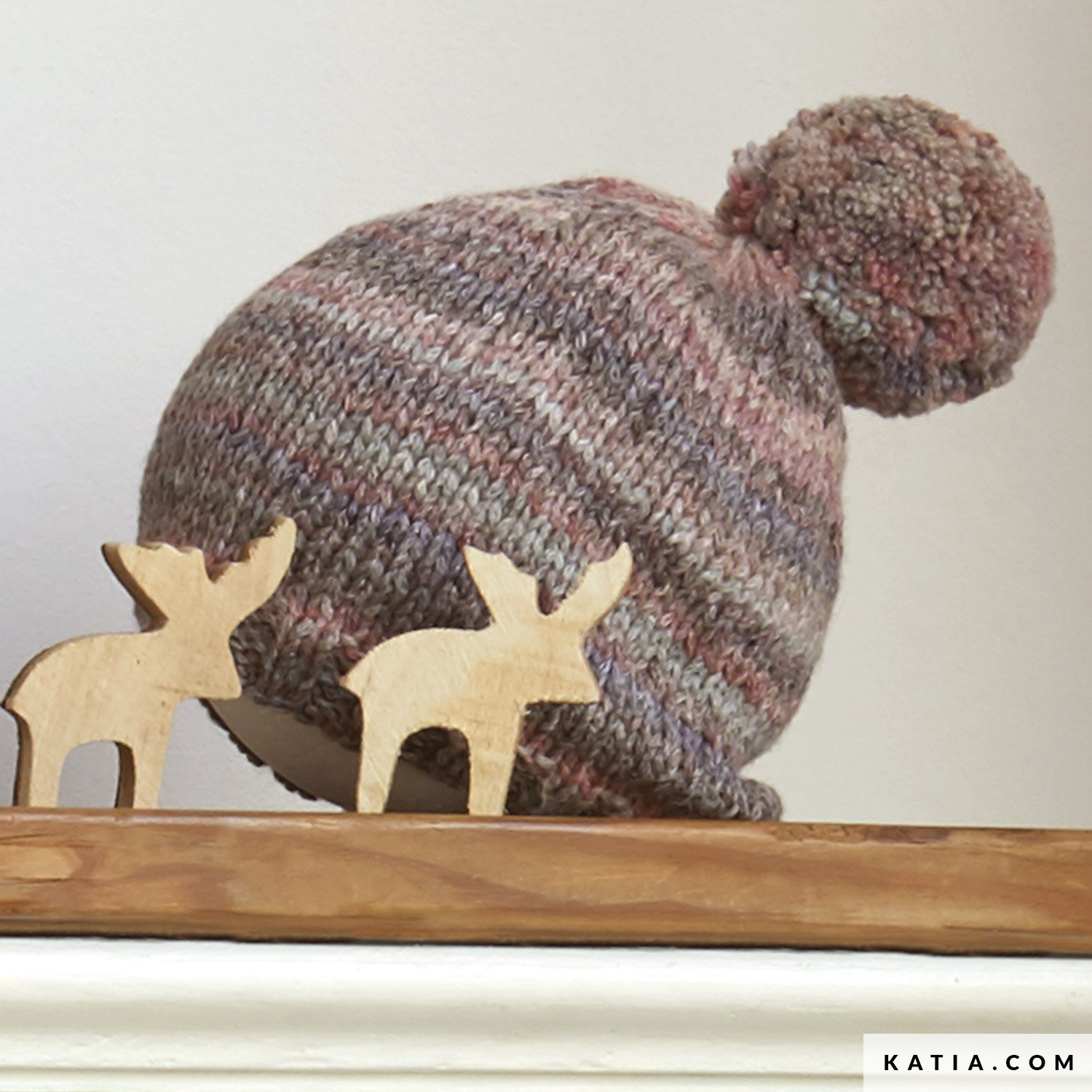 Katia Concept Yoga 207 Turquoise-Brown-Fuchsia