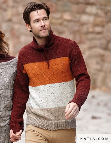 Katia Merino Tweed 407 Maroon