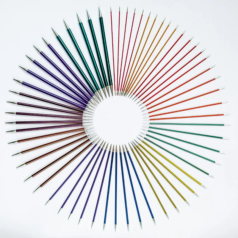 KnitPro Ponožkové jehlice ZING 2,00mm/15cm