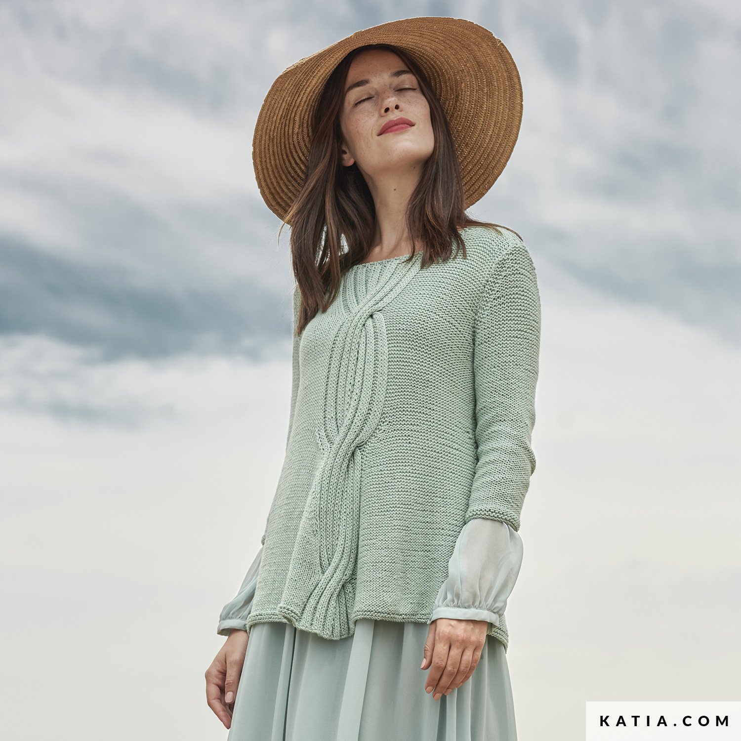 Cotton-Yak 111 Mint green