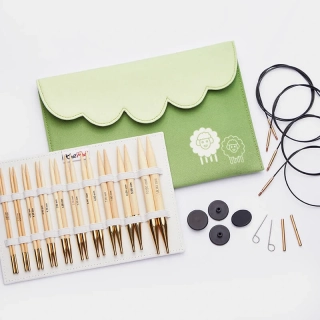 KnitPro Bamboo Deluxe set - výměnné 