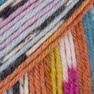 DROPS Fabel PRINT 923 pastelky