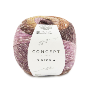 Sinfonia 205 Ochre -Maroon-Rose + dva návody ZDARMA