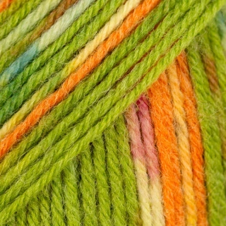 DROPS Fabel PRINT 151 guacamole