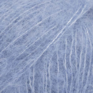 DROPS Brushed Alpaca Silk 28 uni nebeská modrá