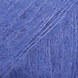 DROPS Brushed Alpaca Silk 26 uni kobaltová modrá