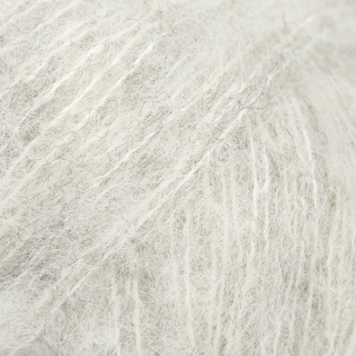 DROPS Brushed Alpaca Silk 35 uni perlově šedá