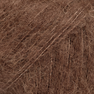 DROPS Brushed Alpaca Silk 38 uni čokoláda