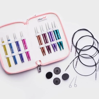 KnitPro Zing Special Intercheable Needle Set - výměnné krátké
