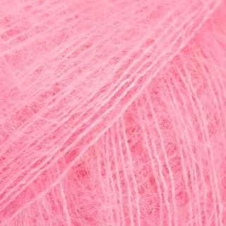 DROPS Kid-Silk 62 uni jahodová zmrzlina