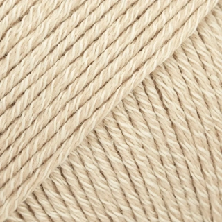 DROPS Cotton Merino 38 uni světlá béžová