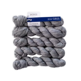 Malabrigo Ultimate Sock MINI 212 Gris