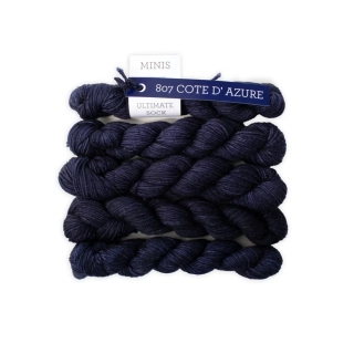 Malabrigo Ultimate Sock MINI 807 Cote D'azure