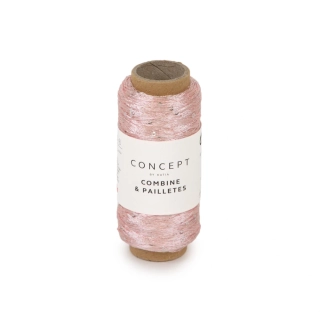 COMBINE & PAILLETTES 50 - Rose