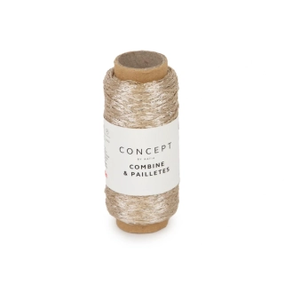 COMBINE & PAILLETTES 52 - Beige