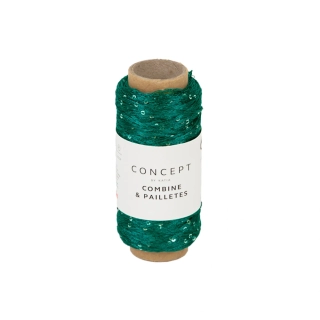 COMBINE & PAILLETTES 57 - Emerald