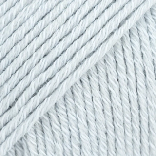 DROPS Cotton Merino 40 uni ledově modrá