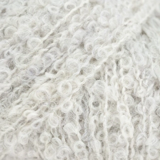 Alpaca Bouclé mix 8907 křišťálově šedá