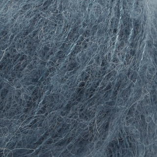 DROPS Brushed Alpaca Silk 25 uni ocelově modrá