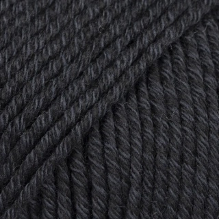 DROPS Cotton Merino 02 uni černá 