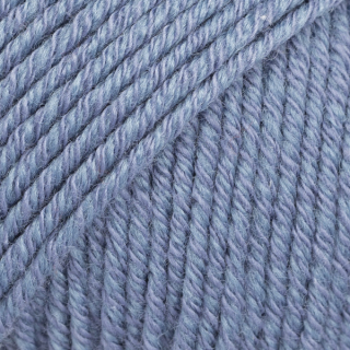 DROPS Cotton Merino 16 uni džínová modrá 