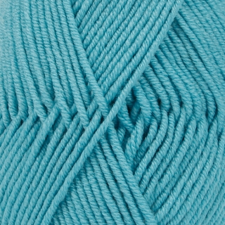 DROPS Merino Extra Fine 43 uni azurové moře