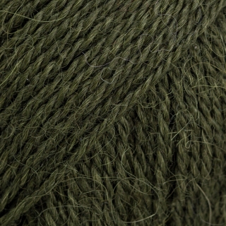 DROPS Alpaca 7895 uni tmavá zelená